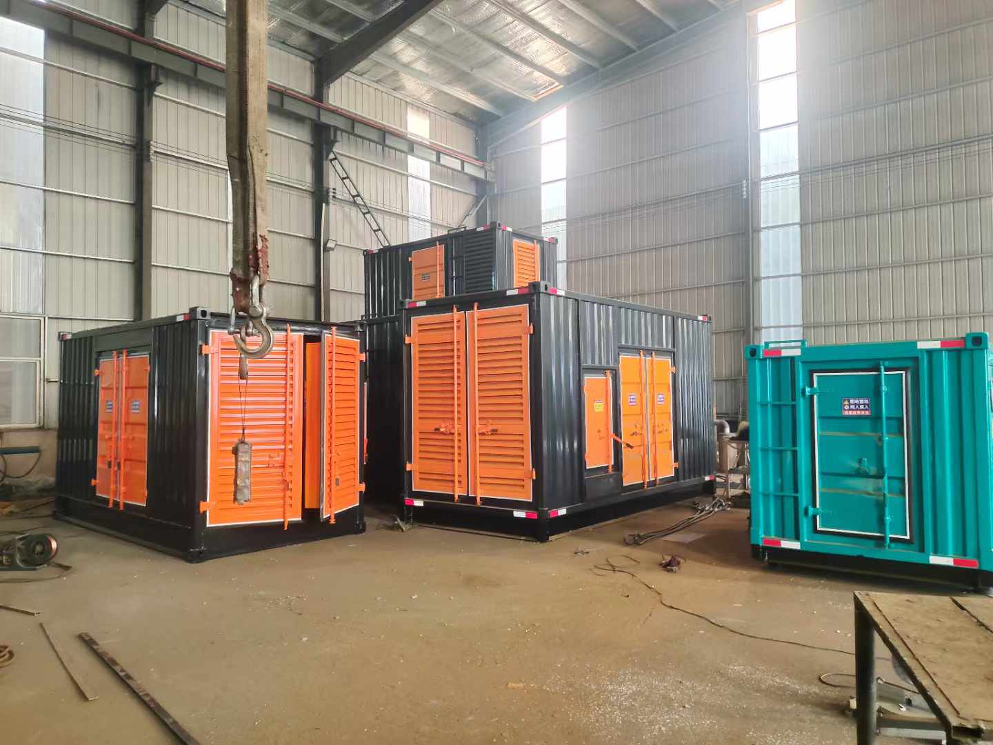 汉滨500kw柴油发电机组可以带动多少功率设备？